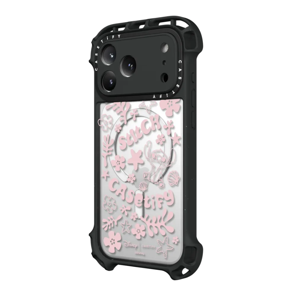Disney 星際寶貝｜Stitch Pattern Case (Pink Edition)｜手機殼
