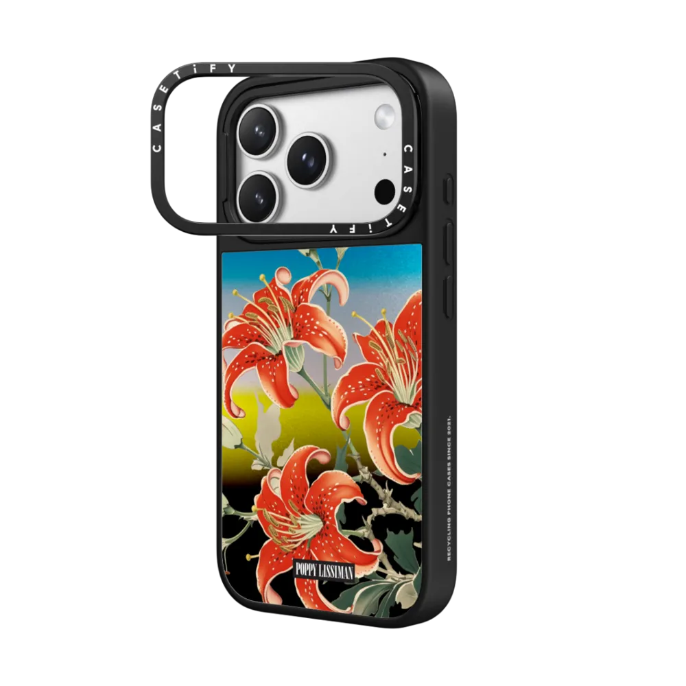 Red Lilies Case - Mirror Case Edition｜手機殼