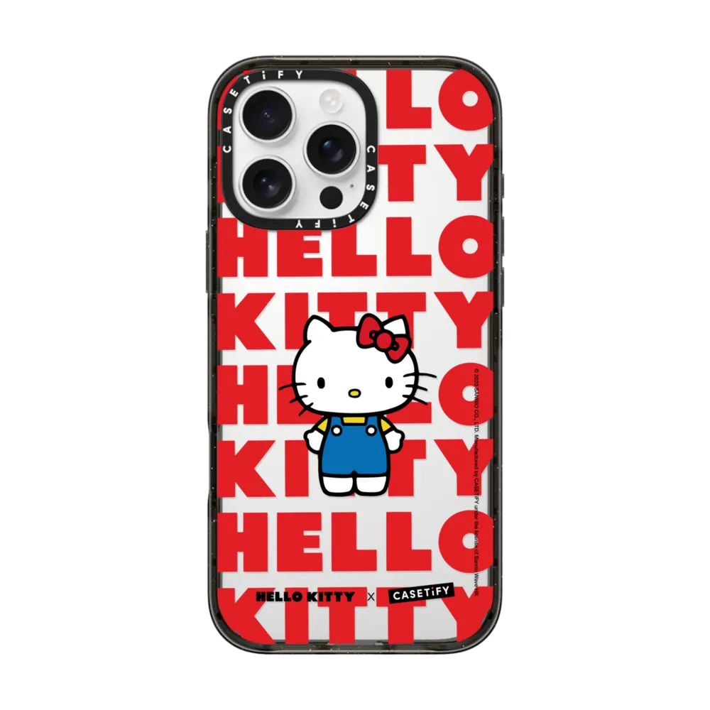 Hello Kitty（凱蒂貓）｜Hello Kitty Graphic Logo Case
