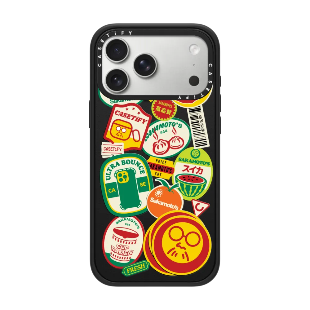 坂本日常 Sakamoto Days Sticker Case｜手機殼