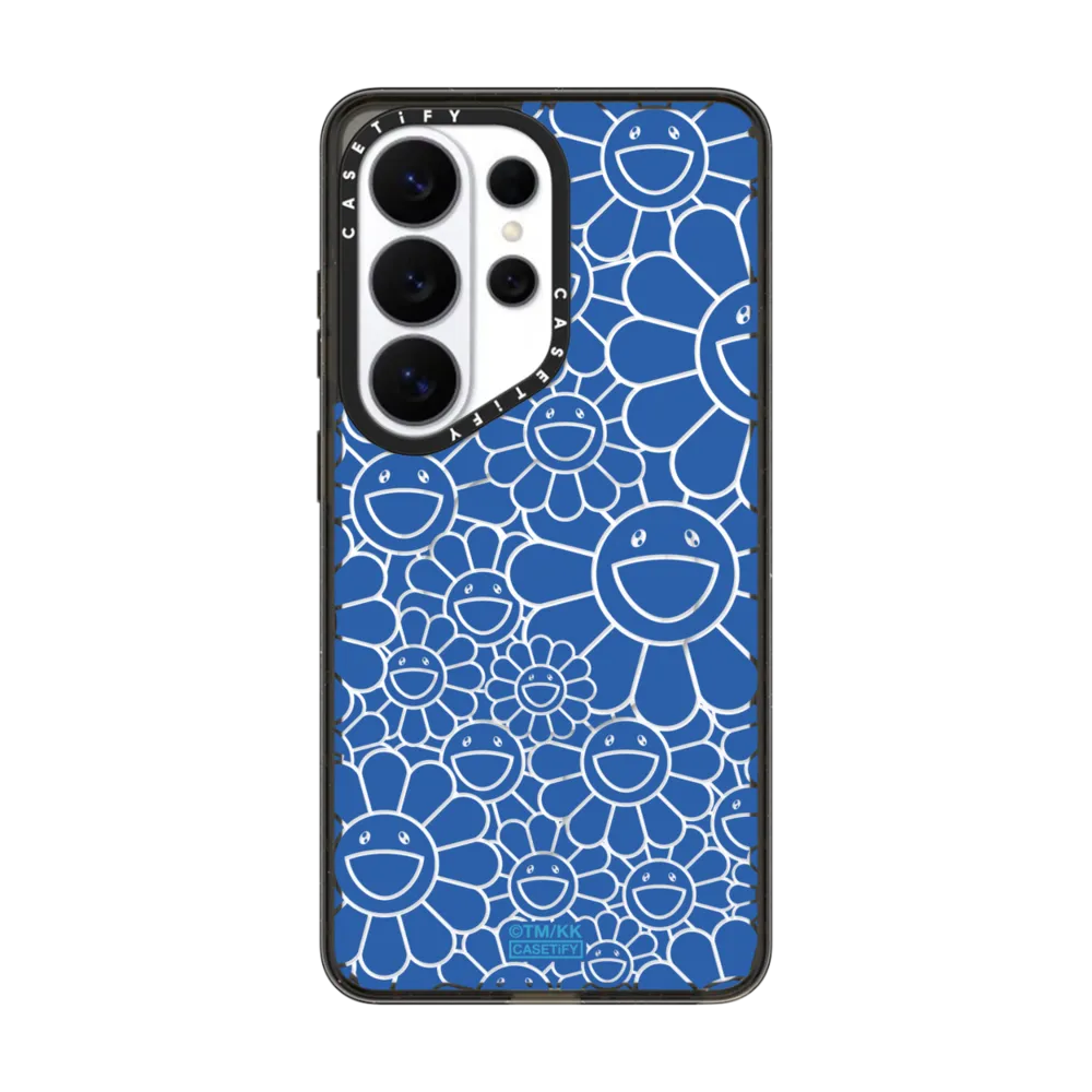 村上隆｜MULTI-FLOWERS (BLUE) PHONE CASE