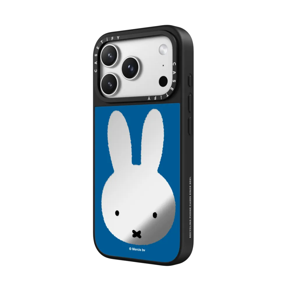 米飛兔 Miffy Blue Mirror Frame Case｜手機殼