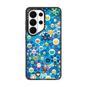 村上隆｜FLOWERS BLOOM (BLUE) PHONE CASE｜三星手機殼