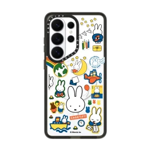 Miffy Postage Collage Sticker Case (Clear)｜三星手機殼