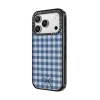 精選圖案系列｜Gingham Blue｜手機殼