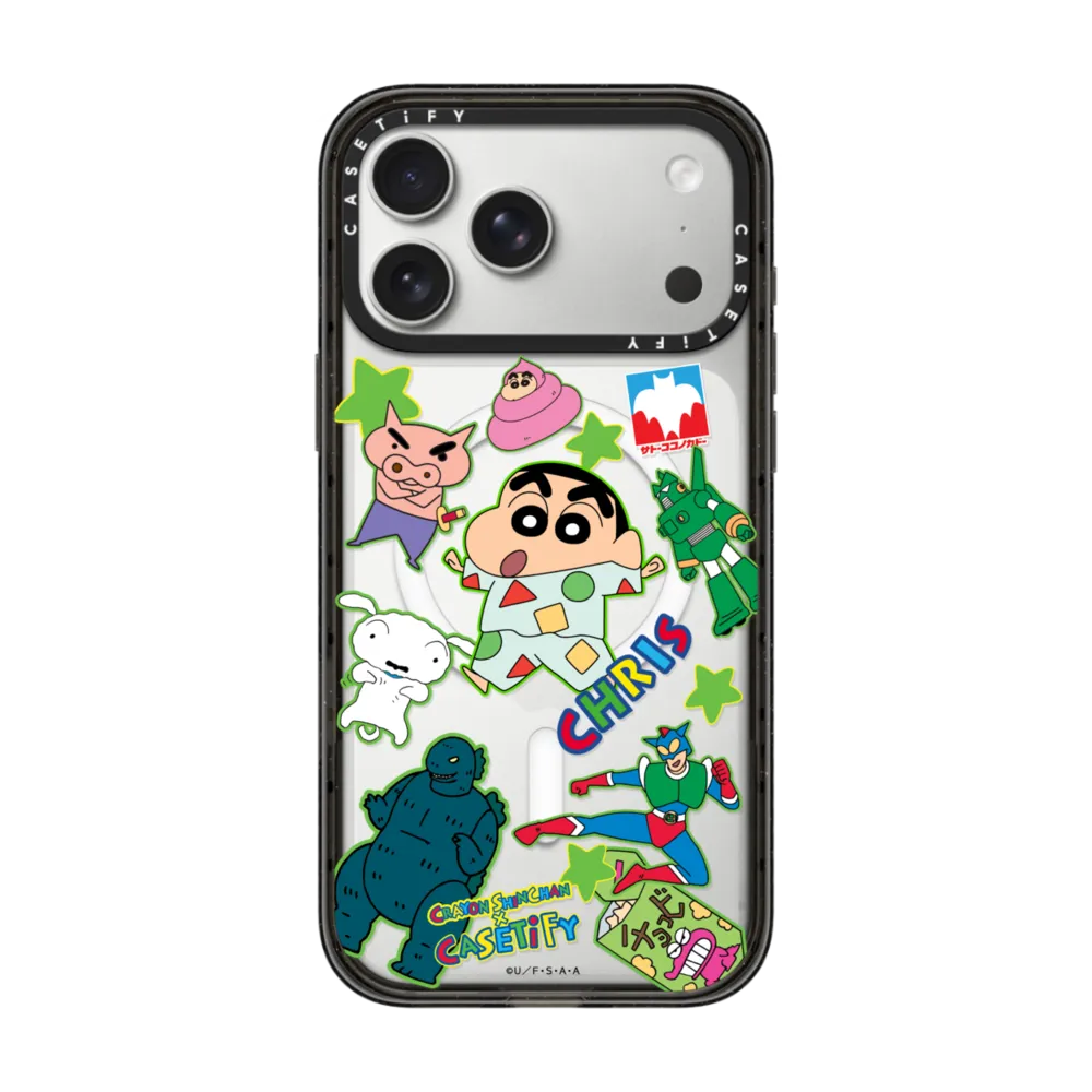 蠟筆小新｜Crayon Shinchan Sticker Custom Case (Pajamas)