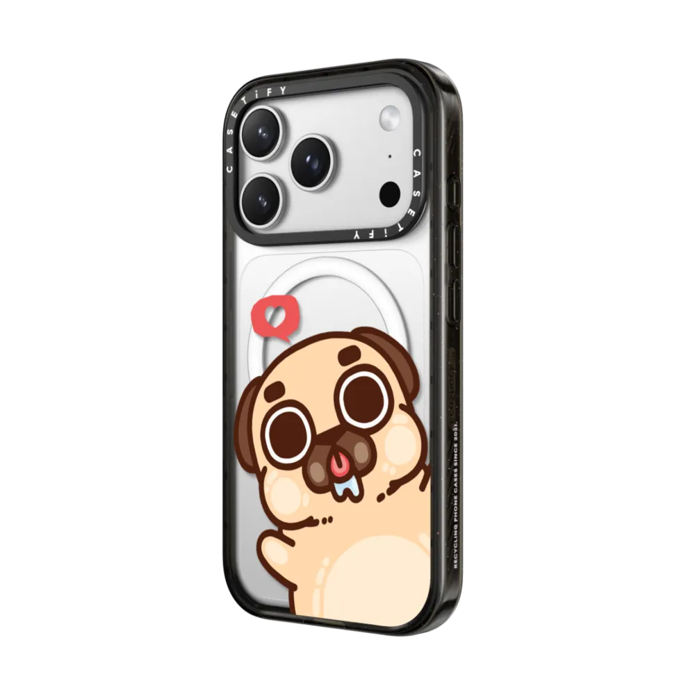 Puglie Pug Lickie｜手機殼