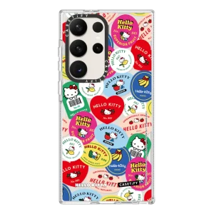 Hello Kitty（凱蒂貓）｜Hello Kitty Produce Stickers Case｜三星手機殼