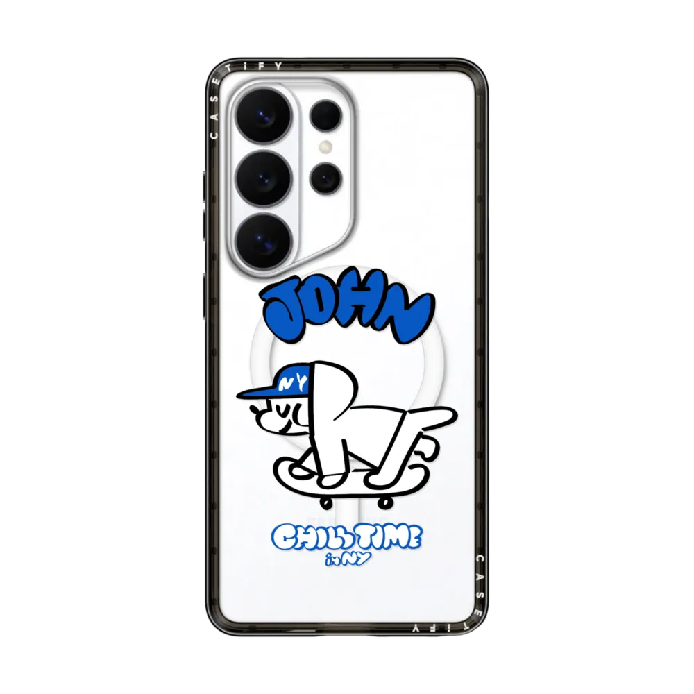 Chill Time in NY (Skateboard)｜三星手機殼
