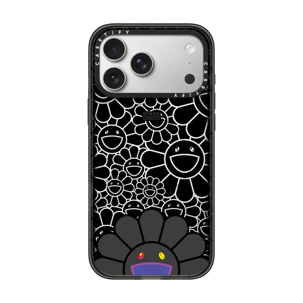 村上隆｜SMILE (BLACK) PHONE CASE
