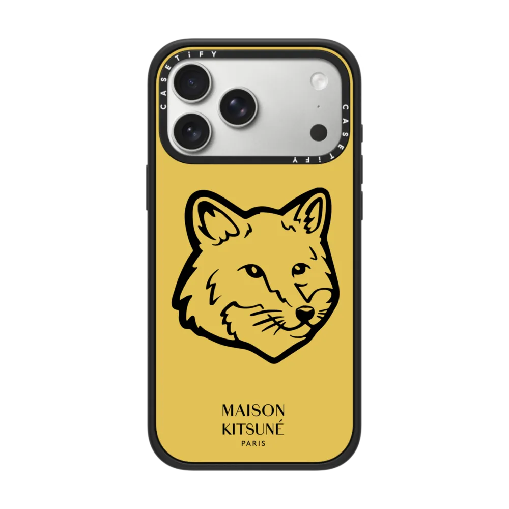 Maison Kitsuné Bold Fox Head Tournesol Case｜手機殼