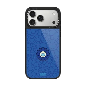 村上隆｜SUPERFLAT FLOWER PHONE CASE (BLUE)（晶釉款）｜手機殼