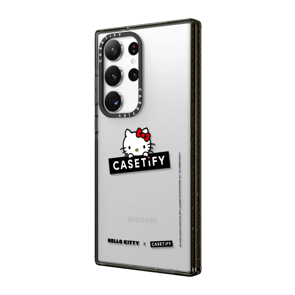 Hello Kitty（凱蒂貓）｜Hello Kitty Box Logo Case｜三星手機殼