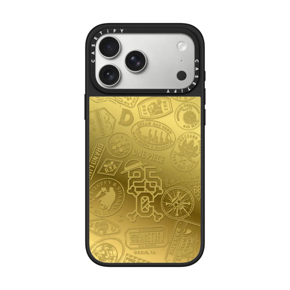 ONE PIECE 25th Chronicle Stamp Case (Gold)｜手機殼