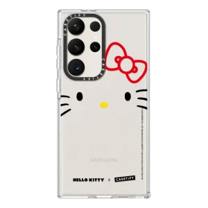 Hello Kitty（凱蒂貓）｜Hello Kitty Face Clear Case｜三星手機殼